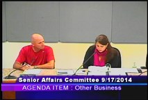 Thumbnail image for Senior Affairs Committee 09-17-14
