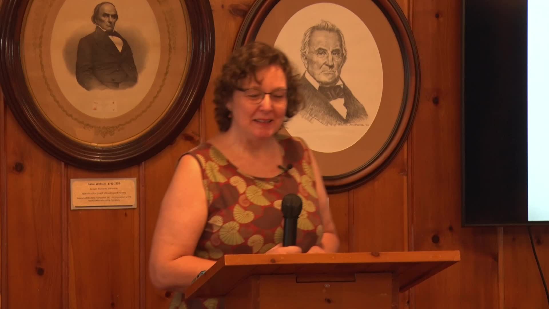 Nashua Historical Society - The Bride Wore Purple Astrida Schaeffer