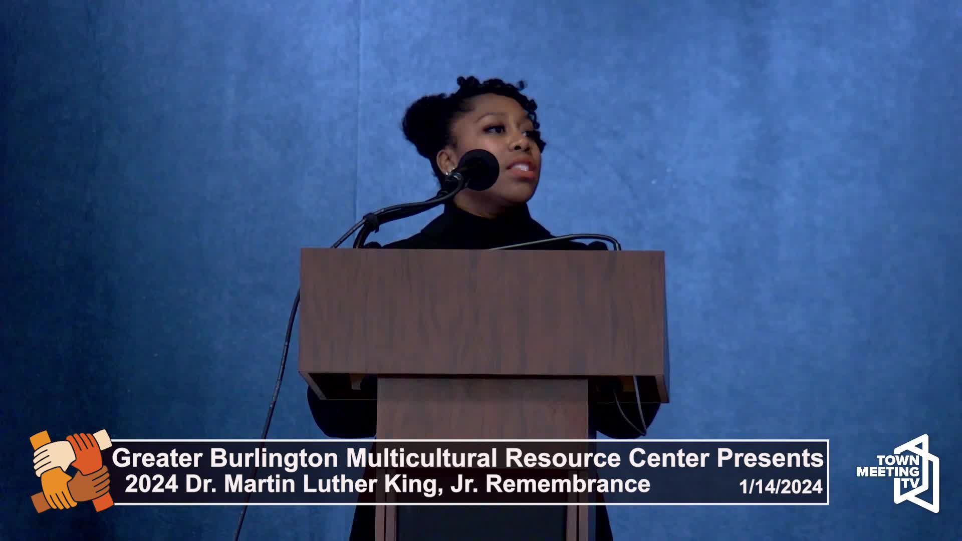 Martin Luther King Jr. Remembrance Ceremony 2024 - Mayor Ashton Hall & Ambassador Suzan Cook 1/14/2024