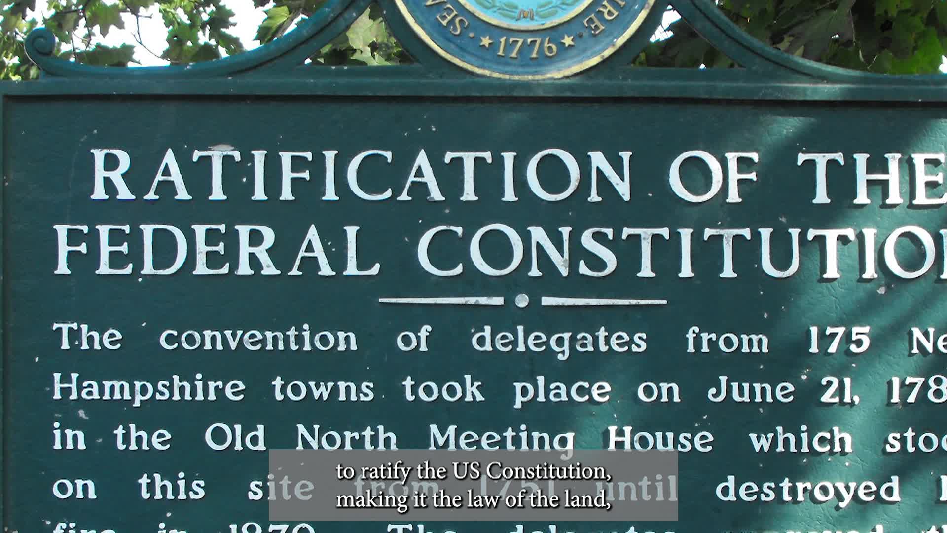 From the Archives - Ratification