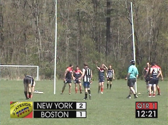 Stateside Footy - New York Magpies vs Boston Demons