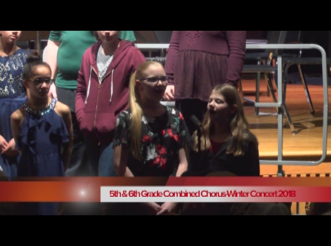 Christmas 5th and 6th Grade Winter Concert 2018