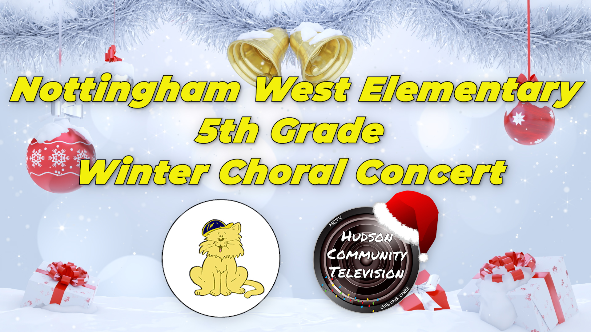 Nottingham West Elementary School 5th Grade Winter Choral Concert 12-11-25