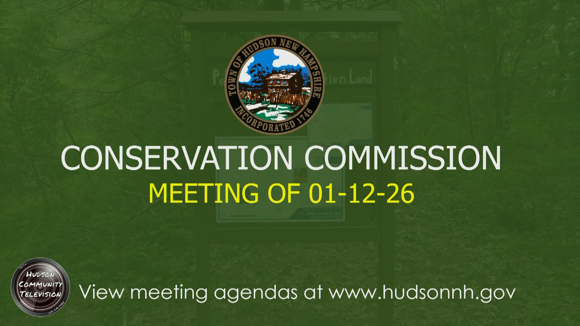 Thumbnail image for Conservation Committee Meeting of 01-12-26