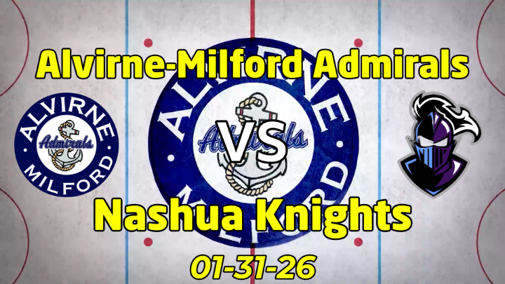 Thumbnail image for Alvirne-Milford Admirals vs Nashua Knights 01-31-26