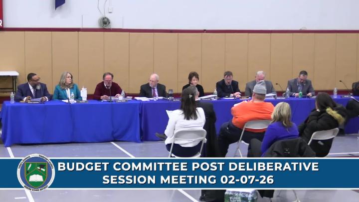 Thumbnail image for Budget Committee - Post School District Deliberative Meeting 02-07-26