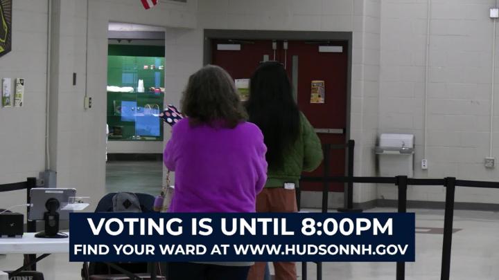 Thumbnail image for Hudson, NH - Polls are Open until 8:00pm!