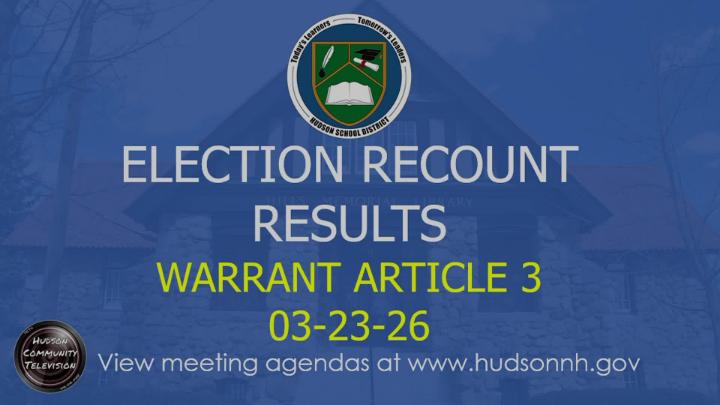 Thumbnail image for School Board Meeting of 03-23-26