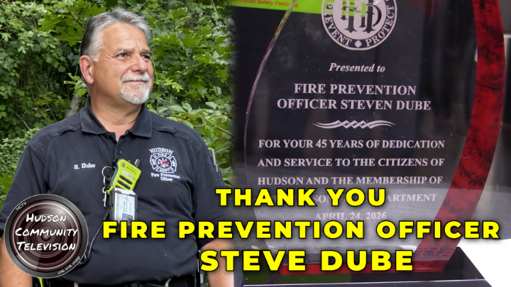 Thumbnail image for Hudson Town Topics - FPO Steve Dube's Retirement
