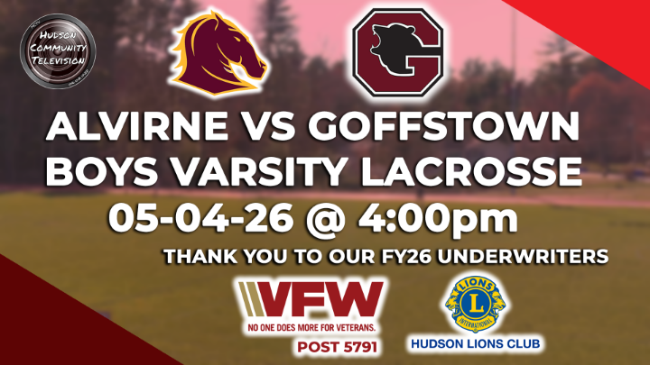 Thumbnail image for Alvirne vs Goffstown Boys Varsity Lacrosse 05-04-26