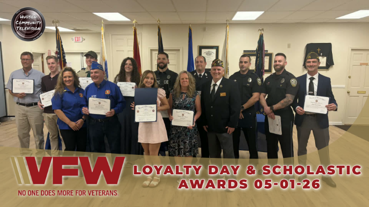 Thumbnail image for Hudson VFW Post 5791 Loyalty Day Awards Ceremony 05-01-26