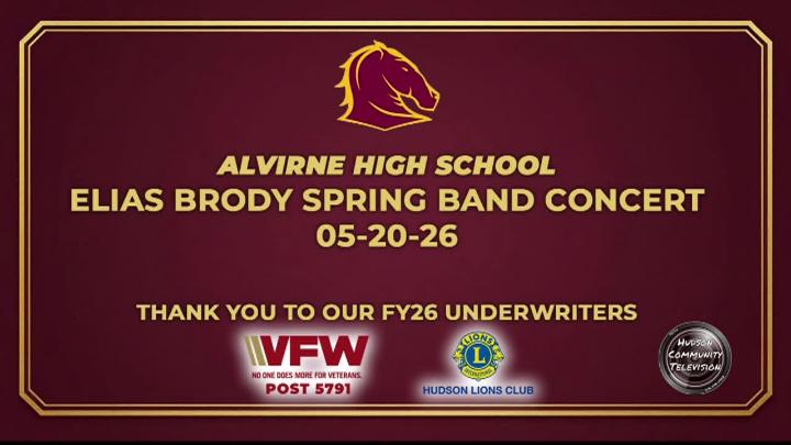 Thumbnail image for Elias Brody Band Concert @ Alvirne High School 05-20-26