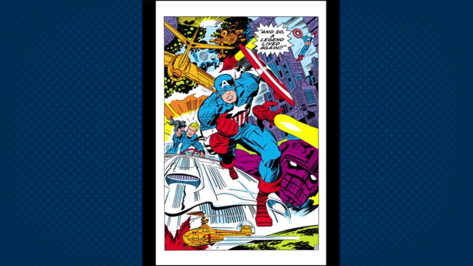 Saturday Morning Cartooning - Captain America