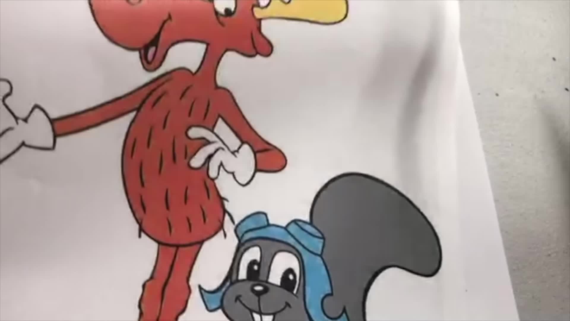 Saturday Morning Cartooning - Rocky and Bullwinkle