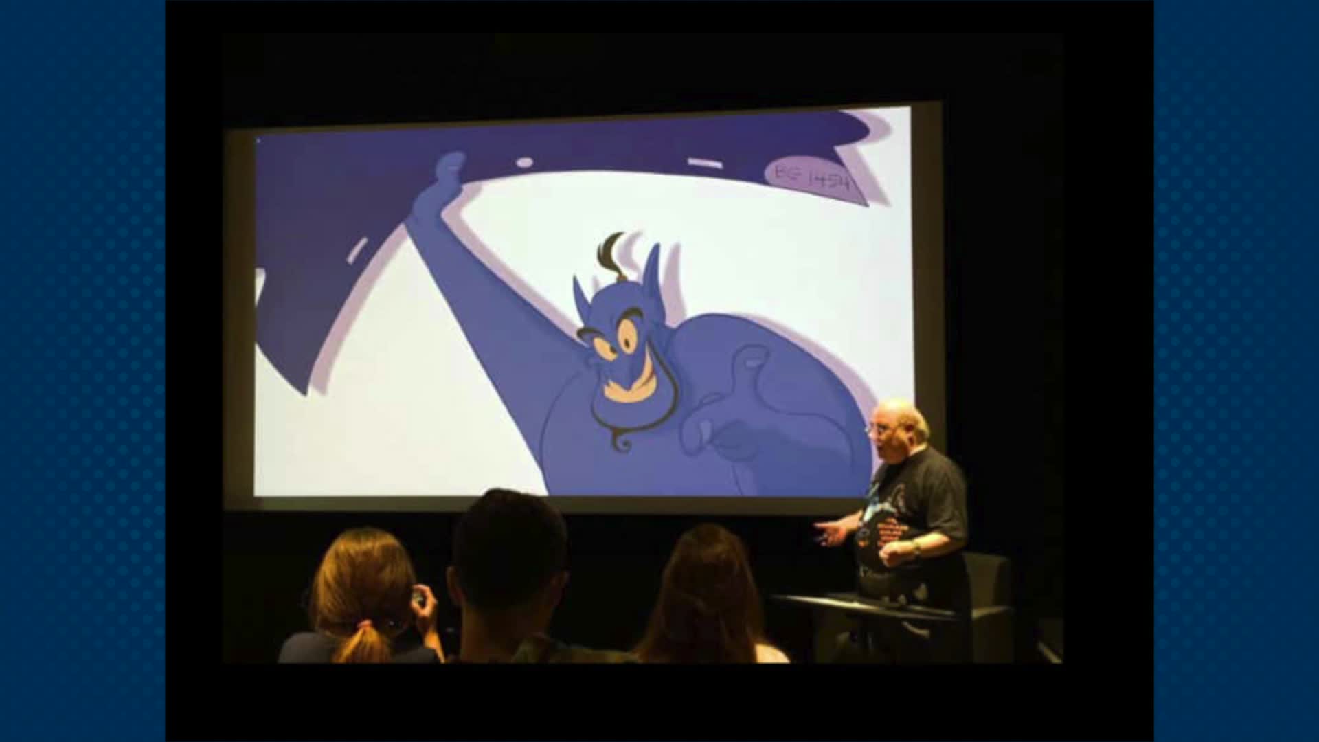 Saturday Morning Cartooning - Genie