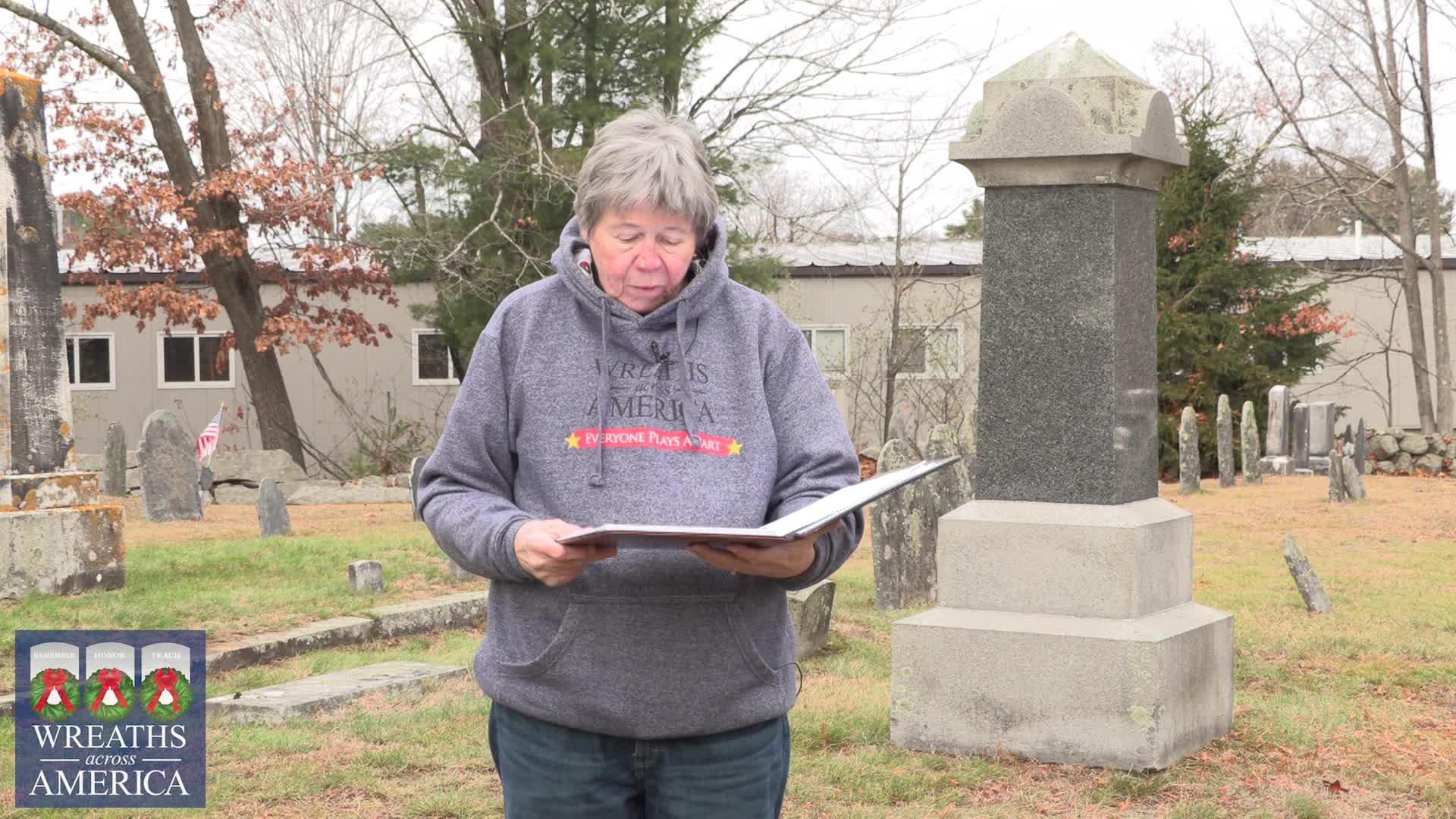 Christina Madden and Wreaths Across America Present Blodgett Cemetery