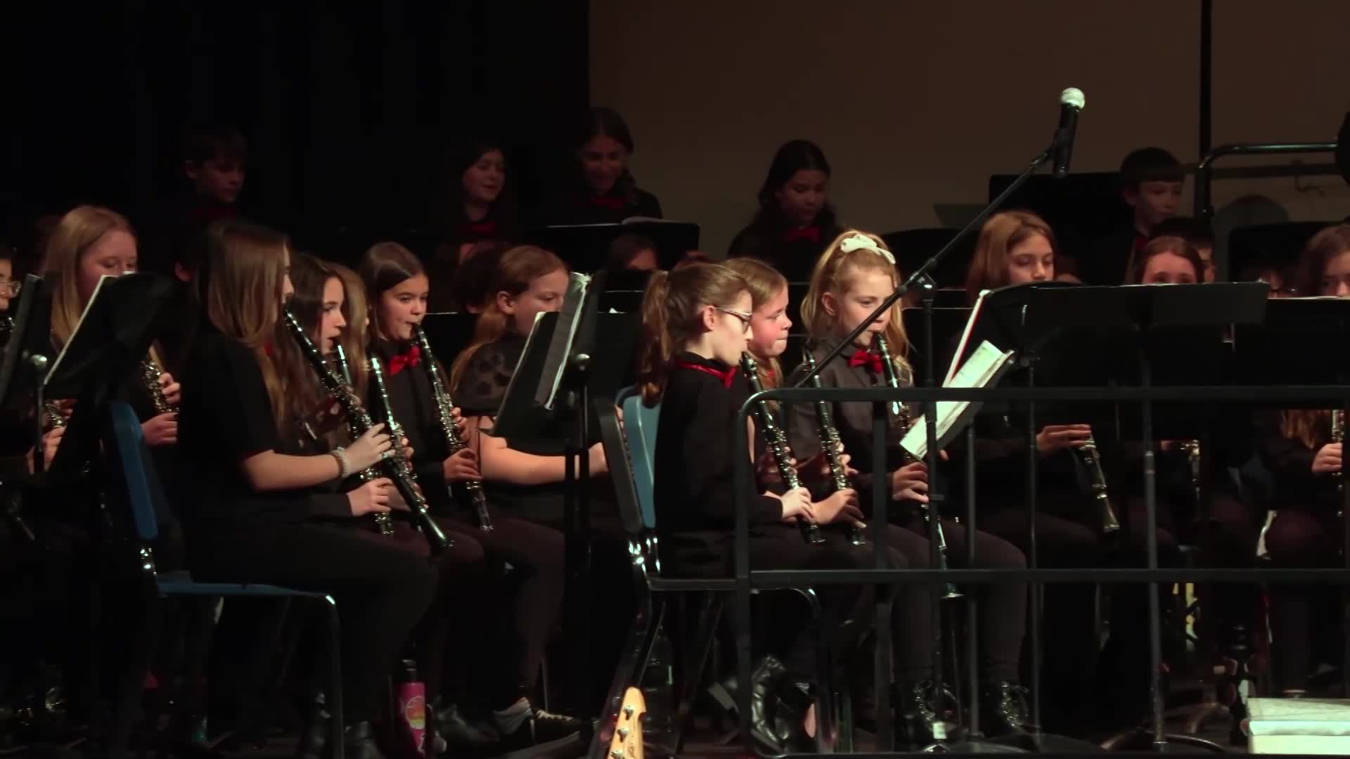 Hudson Memorial School & Alvirne High School 2022 Winter Band Concert